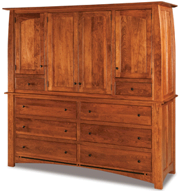 Amish Boulder Creek Deluxe Mule Chest