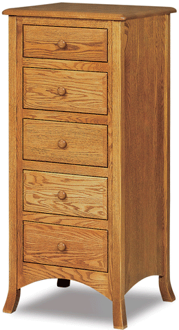 Amish Carlisle 5 Drawer Lingerie Chest