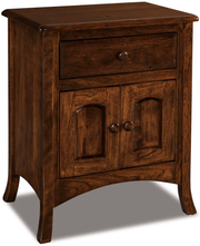 Amish Carlisle 1 Drawer/2 Door Nightstand