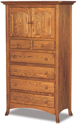 Amish Carlisle Chest Armoire