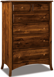 Amish Carlisle 6 Drawer Chest