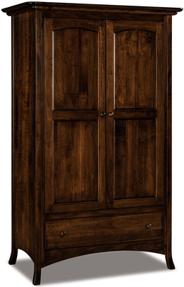 Amish Carlisle Wardrobe Armoire