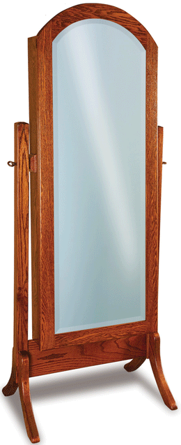 Amish Carlisle Beveled Arched Mirror