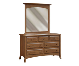 Amish Carlisle 7 Drawer Dresser
