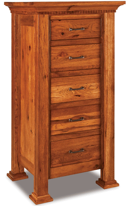Amish J&R Empire 5 Drawer Lingerie Chest