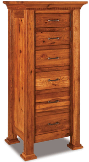 Amish J&R Empire 6 Drawer Lingerie Chest