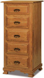 Amish Hoosier Heritage 5 Drawer Lingerie Chest