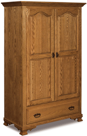 Amish Hoosier Heritage Wardrobe Armoire