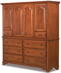 Amish Hoosier Heritage Deluxe Mule Chest