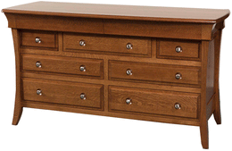 Amish Banbury Double Dresser