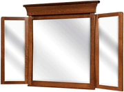 Amish Banbury Tri-View Mirror
