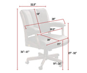 Amish Edelweiss Arm Chair