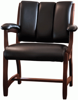 Amish Edelweiss Client Chair