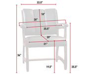 Amish Edelweiss Client Chair