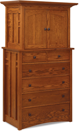 Amish Kascade Chest Armoire