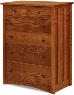 Amish Kascade 6 Drawer Chest