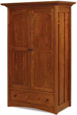 Amish Kascade Wardrobe Armoire