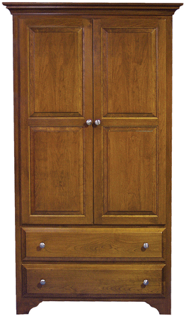 Amish Richfield 2 Door Armoire