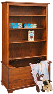 Amish Bookcase & Toy Box