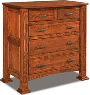 Amish Kingsbridge 5 Drawer Child's Chest