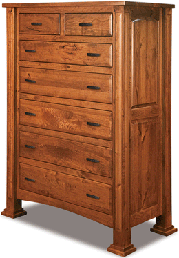 Amish Kingsbridge 7 Drawer Chest