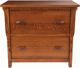 Amish Brentwood Lateral File Cabinet