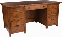 Amish Brentwood File Desk