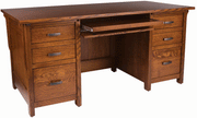 Amish Brentwood File Desk