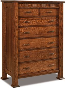 Amish Sequoyah 7 Drawer Chest