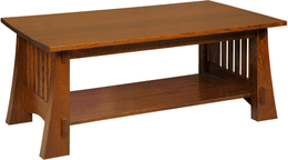Amish Pendelton Mission Coffee Table