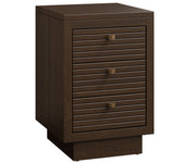 Amish Bradenton 3 Drawer Nightstand
