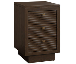 Amish Bradenton 3 Drawer Nightstand