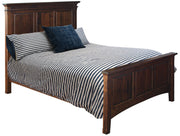 Amish Old World Panel Bed