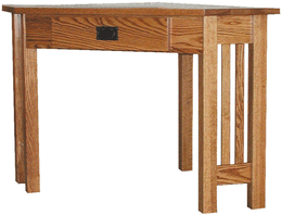 Amish Mission Corner Desk