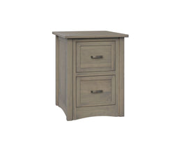 Amish Aspen 2 Drawer File Cabinet