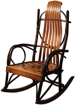 Amish Oversized Rustic Rocker