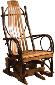 Amish Rustic Glider