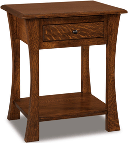 Amish Matison Open Nightstand