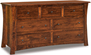 Amish Matison 7-Drawer Dresser