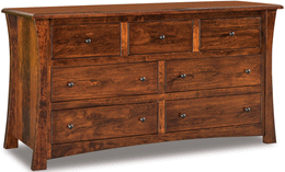 Amish Matison 7-Drawer Dresser