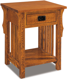 Amish Stick Mission Open Nightstand