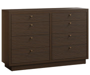 Amish Bradenton Tall Dresser with Mirror