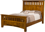 Amish Bel Aire Slat Bed