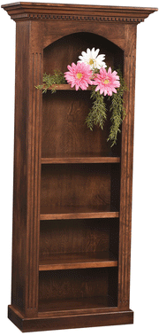 Amish Cambridge Bookcase