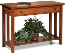 Amish Kascade Sofa Table