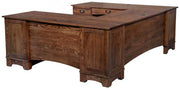 Amish Noble Mission U-Shaped Desk