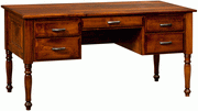 Amish Garrison Flattop Desk