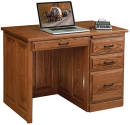 Amish Adams Traditional Flat-Top Desk