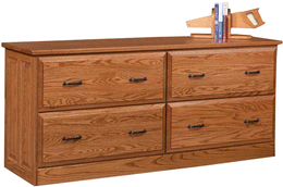Amish Double Lateral File Credenza