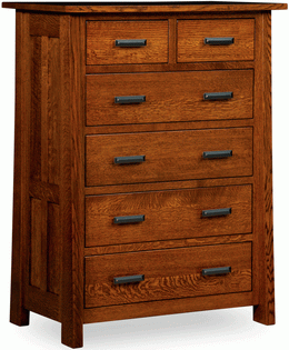 Amish Freemont Mission Chest of Drawers